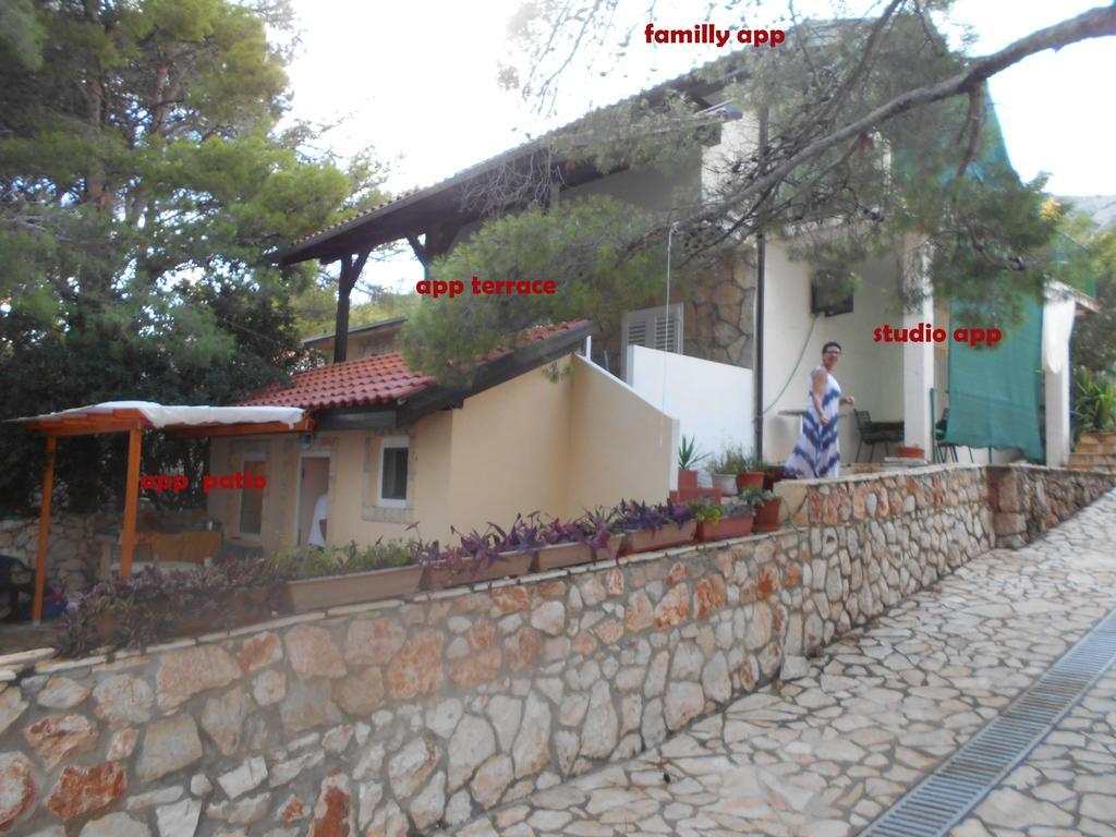 Apartments Dunja Hvar Ivan Dolac Exterior foto